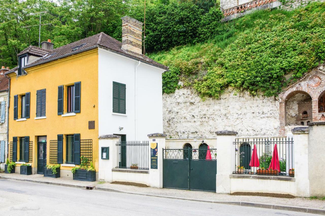 Escale chez un impressionniste - Maison où Claude Monet vécut à Vétheuil Exterior foto